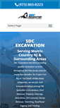 Mobile Screenshot of njexcavators.com